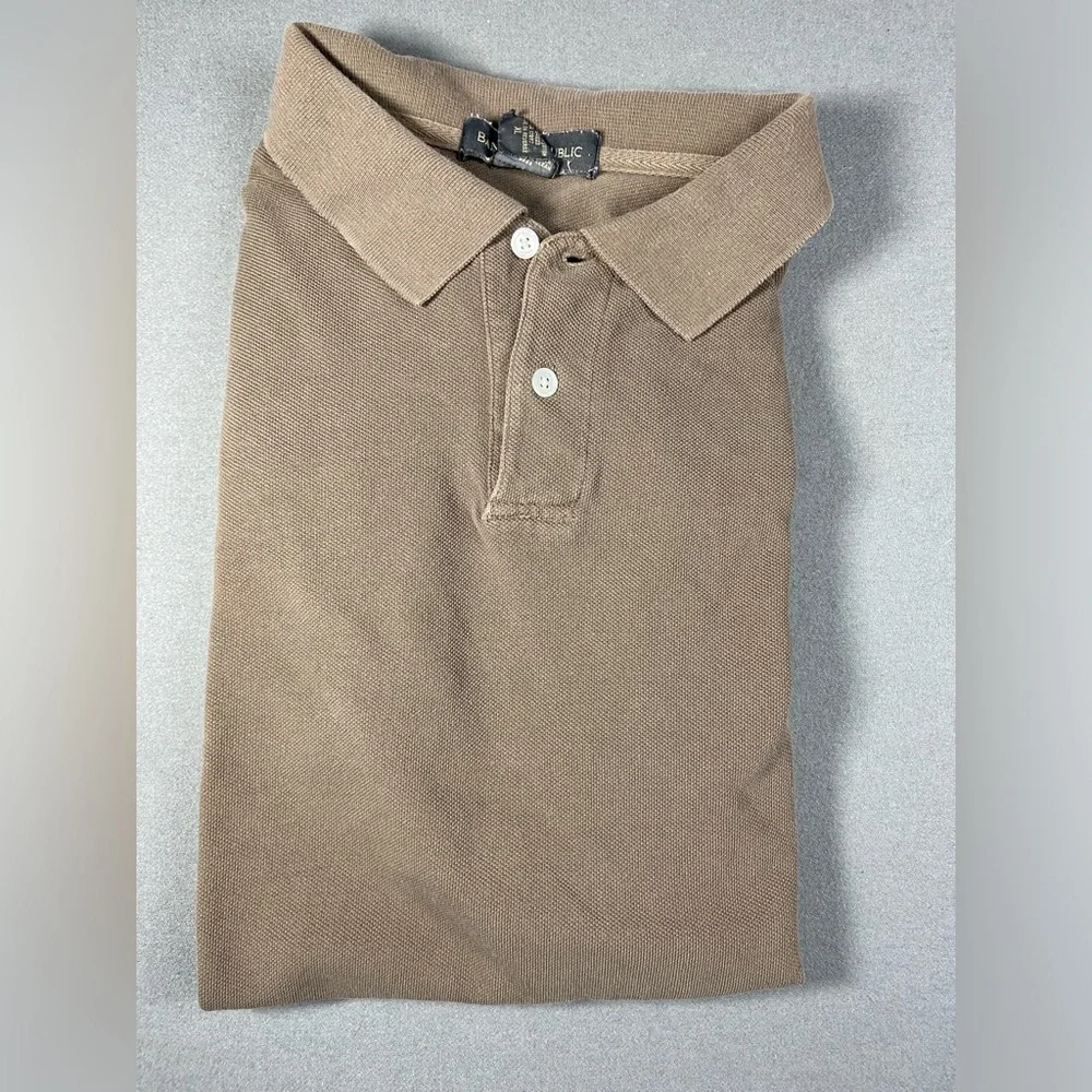 Banana Republic Polo Style Shirt, short sleeve, Cotton,‎ size XL